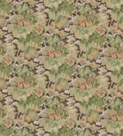 Country Walk Fabric by Mulberry Home Charcoal Country Walk Fabric by Mulberry Home Charcoal