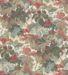 Country Walk Wallpaper by Mulberry Home Teal/Rose Country Walk Wallpaper by Mulberry Home Teal/Rose