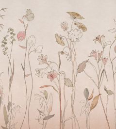 Countryside Mural by Coordonne Pink Countryside Mural by Coordonne Pink