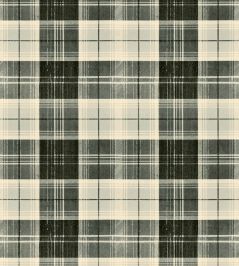 Countryside Plaid Wallpaper by MINDTHEGAP Charcoal Countryside Plaid Wallpaper by MINDTHEGAP Charcoal