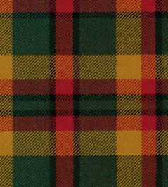 County Londonderry Fabric by The Isle Mill Green/Orange/Yellow County Londonderry Fabric by The Isle Mill Green/Orange/Yellow