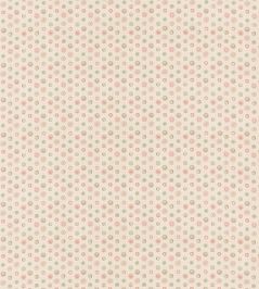 Court Buttons Fabric by GP & J Baker Pink/Green Court Buttons Fabric by GP & J Baker Pink/Green