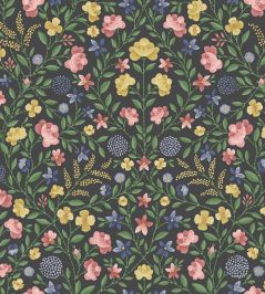 Court Embroidery Wallpaper by Cole & Son Yellow Court Embroidery Wallpaper by Cole & Son Yellow