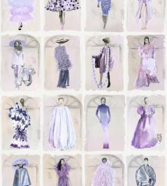 Couture Carousel Pearl With Windows Wallpaper by Cole & Son Lavender Pearl Couture Carousel Pearl With Windows Wallpaper by Cole & Son Lavender Pearl