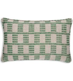 Cove Cushion by Fermoie Green Cove Cushion by Fermoie Green