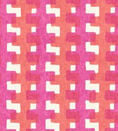 Cremaillere Wallpaper by Christopher Farr Cloth Fuchsia Cremaillere Wallpaper by Christopher Farr Cloth Fuchsia