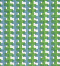 Cremaillere Fabric by Christopher Farr Cloth Green Cremaillere Fabric by Christopher Farr Cloth Green