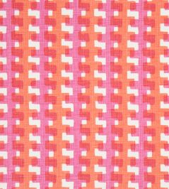 Cremaillere Fabric by Christopher Farr Cloth Hot Pink Cremaillere Fabric by Christopher Farr Cloth Hot Pink