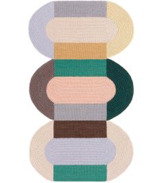 Crochet Trio Rug by GAN Mix Crochet Trio Rug by GAN Mix