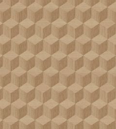Cube Wallpaper by Borastapeter Brown Cube Wallpaper by Borastapeter Brown
