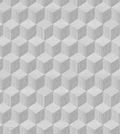 Cube Wallpaper by Borastapeter Space Sand/Grey Feather Cube Wallpaper by Borastapeter Space Sand/Grey Feather