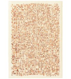Cubik Rug by Louis De Poortere Pumpkin Cubik Rug by Louis De Poortere Pumpkin