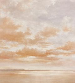 Cumulus Clouds Mural by Coordonne Coral Cumulus Clouds Mural by Coordonne Coral