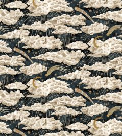 Cumulus Luna Wallpaper by Josephine Munsey Midnight Cumulus Luna Wallpaper by Josephine Munsey Midnight