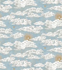 Cumulus Sol Wallpaper by Josephine Munsey Light Blue Cumulus Sol Wallpaper by Josephine Munsey Light Blue