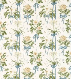 Cupids Beau Fabric by Sanderson Quince/Chalk Cupids Beau Fabric by Sanderson Quince/Chalk