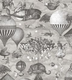 Curious Skies Wallpaper by Brand McKenzie Black / White Curious Skies Wallpaper by Brand McKenzie Black / White