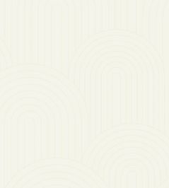 Curved Line Wallpaper by Caselio Blanc Curved Line Wallpaper by Caselio Blanc