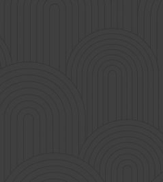 Curved Line Wallpaper by Caselio Noir Curved Line Wallpaper by Caselio Noir