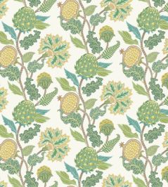 Cynara Fabric by Osborne & Little Leaf/Lemon Cynara Fabric by Osborne & Little Leaf/Lemon