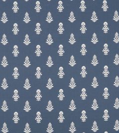 Dabu Fabric by Sanderson Indigo Dabu Fabric by Sanderson Indigo