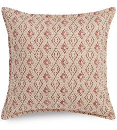 Dacca Cushion 55 x 55cm by James Hare Red/Pink Dacca Cushion 55 x 55cm by James Hare Red/Pink