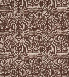Dacha Fabric by Volga Linen Tobacco Dacha Fabric by Volga Linen Tobacco