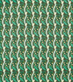 Daffodil Fabric by Morris & Co Dark Olive Daffodil Fabric by Morris & Co Dark Olive