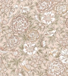 Dagmar Wallpaper by Borastapeter Pink Dagmar Wallpaper by Borastapeter Pink