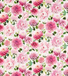 Dahlia Fabric by Harlequin Blossom / Emerald / New?Beginnings Dahlia Fabric by Harlequin Blossom / Emerald / New?Beginnings