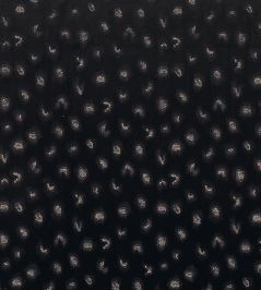 Daim Fabric by Casamance Noir Daim Fabric by Casamance Noir