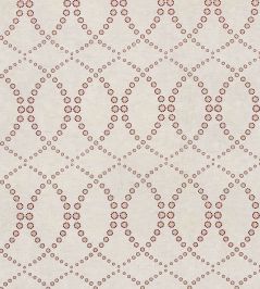 Daisy Chain Fabric by Vanderhurd Claret/Champignon Daisy Chain Fabric by Vanderhurd Claret/Champignon