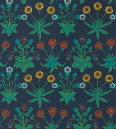 Daisy Wallpaper by Morris & Co Midnight Daisy Wallpaper by Morris & Co Midnight