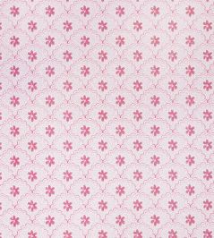 Daisy Scallops Wallpaper by Barneby Gates Red/Pink Daisy Scallops Wallpaper by Barneby Gates Red/Pink