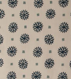 Daisy Fabric by Titley and Marr Indigo Daisy Fabric by Titley and Marr Indigo