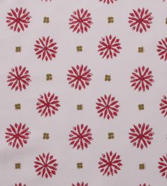 Daisy Fabric by Titley and Marr Scarlet Daisy Fabric by Titley and Marr Scarlet