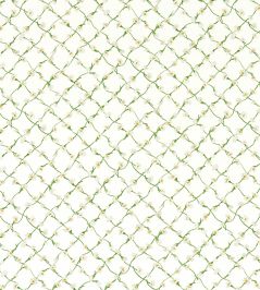 Daisy Trellis Fabric by Harlequin Emerald/Pearl Daisy Trellis Fabric by Harlequin Emerald/Pearl