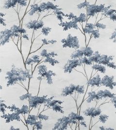 Dalton Wallpaper by Anna French Spa Blue on Pearl Dalton Wallpaper by Anna French Spa Blue on Pearl