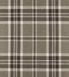 Dalwhinnie Fabric by The Isle Mill Peat Dalwhinnie Fabric by The Isle Mill Peat