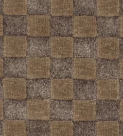 Damask Checks Fabric by JORO N4-Chocolate Damask Checks Fabric by JORO N4-Chocolate
