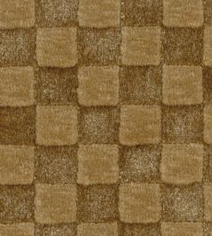 Damask Checks Fabric by JORO T3-Sepia Damask Checks Fabric by JORO T3-Sepia