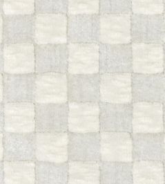 Damask Checks Fabric by JORO W4-Ecru/Silver Damask Checks Fabric by JORO W4-Ecru/Silver