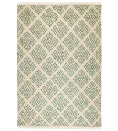 Damask Rug by GP & J Baker Aqua Damask Rug by GP & J Baker Aqua