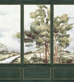 Damaskus View Mural by Coordonne Emerald Damaskus View Mural by Coordonne Emerald