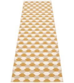 Dana Runner Rug by Pappelina Ochre/Beige/Vanilla Dana Runner Rug by Pappelina Ochre/Beige/Vanilla