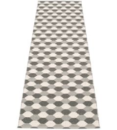 Dana Runner Rug by Pappelina Warm Grey/Charcoal/Vanilla Dana Runner Rug by Pappelina Warm Grey/Charcoal/Vanilla