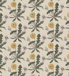 Dandelion Fabric by Madeaux 02 Woodland Dandelion Fabric by Madeaux 02 Woodland