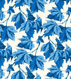 Dappled Leaf Fabric by Harlequin Lapis Dappled Leaf Fabric by Harlequin Lapis