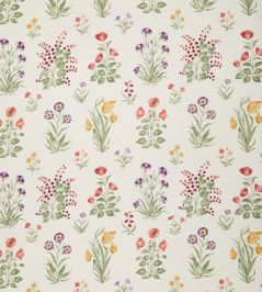 Dapuri Fabric by Nina Campbell Multi Dapuri Fabric by Nina Campbell Multi