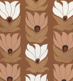 Dauphine Wallpaper by Casamance Ambre / Nude Dauphine Wallpaper by Casamance Ambre / Nude